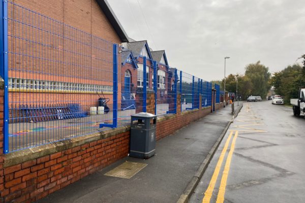 school fencing banner